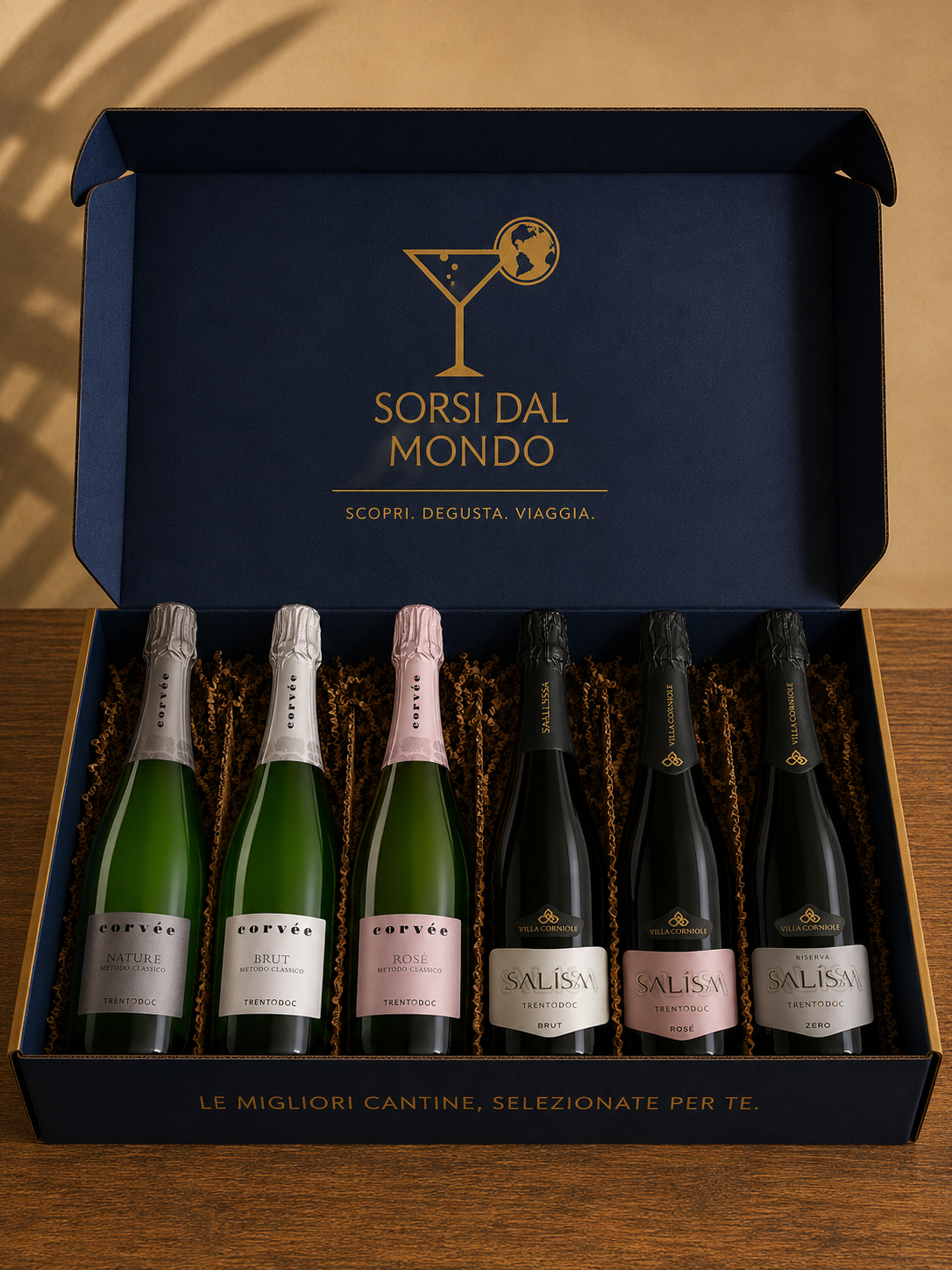 Box Degustazione Metodi Calssici Val di Cembra