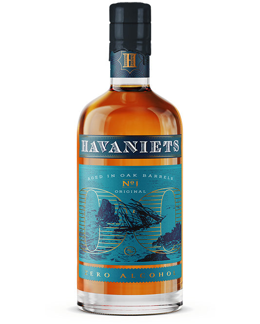 havaniets no.1 original - Alcohol 0%-  barrel-aged dark spirit