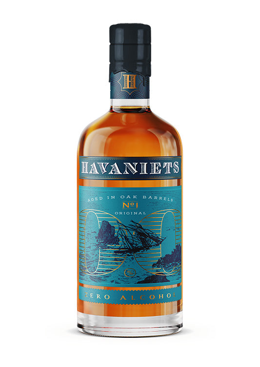 havaniets no.1 original - Alcohol 0%-  barrel-aged dark spirit